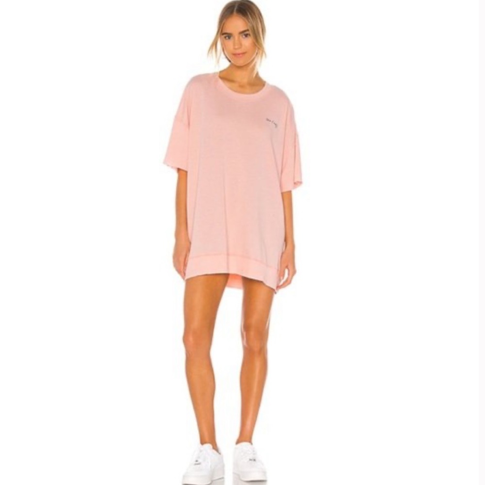 🇺🇸SALE Free People Take It Easy Oversized Sheer Tee